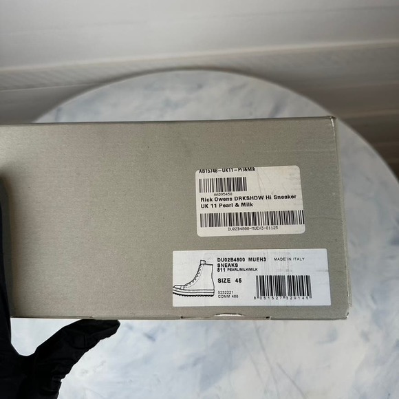 Rick Owens DRKSHDW Padded Ramones main image 2